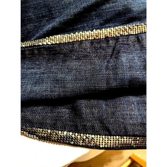 Express X2 low rise straight wmns jeans sz 12 Retro W37"Rise 8.5 Hips44 - Picture 2 of 9